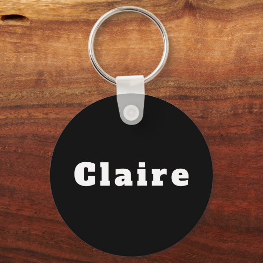 Porte-clés Claire (Verso)
