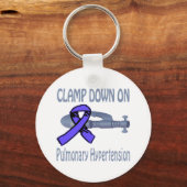 Porte-clés Clamp Down On Porte - clé D'Hypertension Pulmonair (Recto)