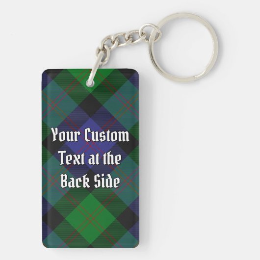 Porte-clés Clan Blair Crest Acrylique Porte - clé (Dos)