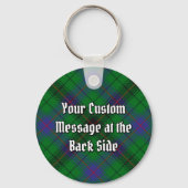 Porte-clés Clan Davidson Tartan (Verso)