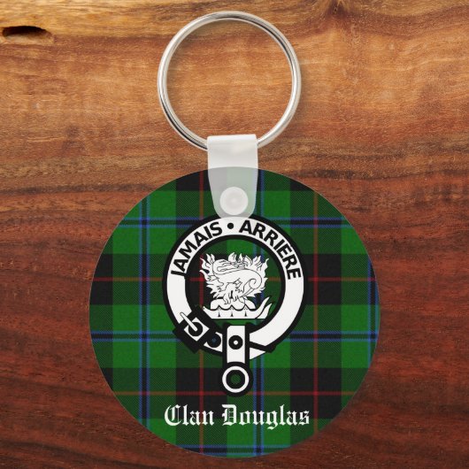Porte-clés Clan Douglas Tartan Crest (Recto)