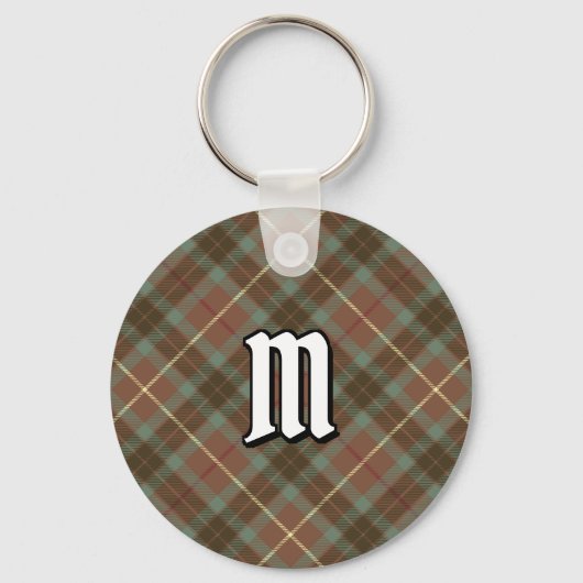 Porte-clés Clan Fraser Chasse Patiné Tartan Porte - clé (Recto)