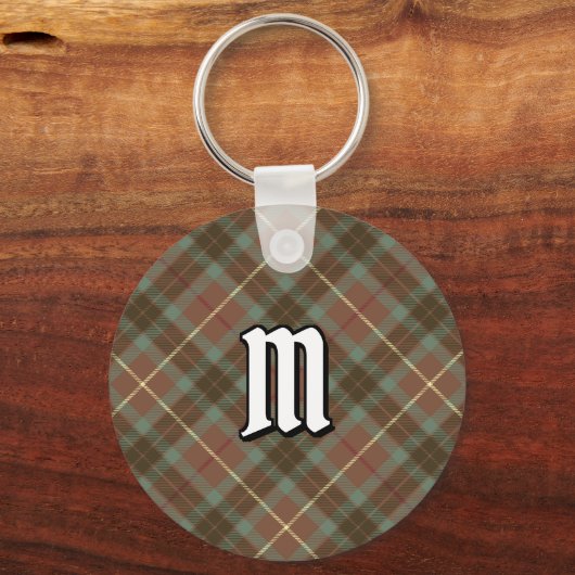 Porte-clés Clan Fraser Chasse Patiné Tartan Porte - clé (Recto)