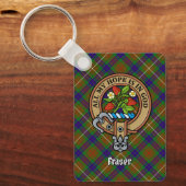 Porte-clés Clan Fraser Crest au sujet de la chasse Porte - cl (Recto)