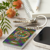 Porte-clés Clan Fraser Crest Porte - clé acrylique (Devant droit)