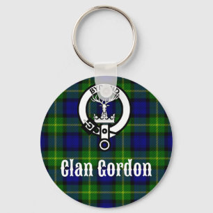 Porte-clés Clan Gordon Tartan Crest