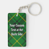 Porte-clés Clan MacArthur Crest sur Tartan (Dos)