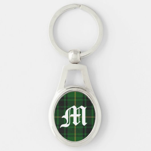 Porte-clés Clan MacArthur Plaid Monogram Porte - clé (Devant)