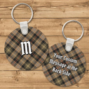 Porte-clés Clan MacKenzie Chasse Brown Tartan Porte - clé