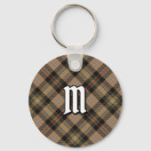 Porte-clés Clan MacKenzie Chasse Brown Tartan Porte - clé (Recto)