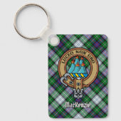 Porte-clés Clan MacKenzie Crest sur la robe Tartan Porte - cl (Recto)