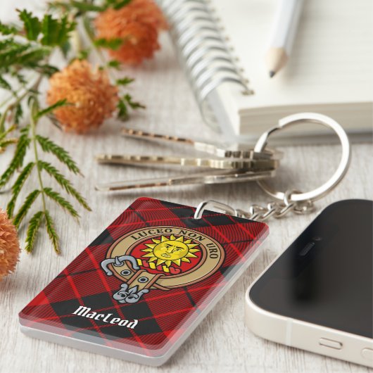 Porte-clés Clan MacLeod de Raasay Crest (Devant droit)