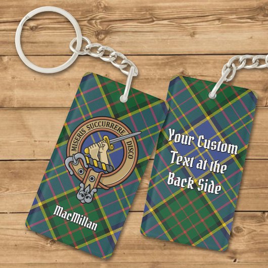 Porte-clés Clan MacMillan Crest sur la chasse Tartan