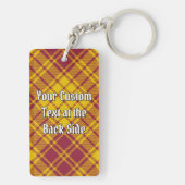 Porte-clés Clan MacMillan Crest sur le tatan de robe (Dos)