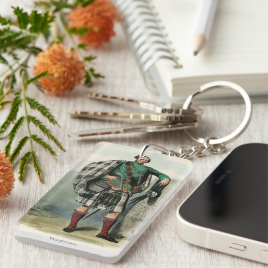 Porte-clés Clan Macpherson (Devant droit)