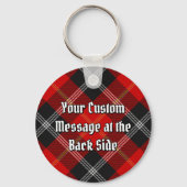 Porte-clés Clan Marjoribanks Tartan (Verso)