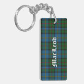 Porte-clés Clan personnalisé MacLeod Tartan Plaid Porte - clé (Devant gauche)