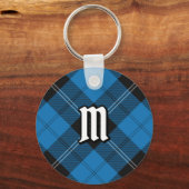 Porte-clés Clan Ramsay Blue Hunting Tartan (Recto)