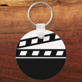 Porte-clés Clapperon noir (Recto)