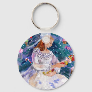 Porte-clés Clara et Nutcracker