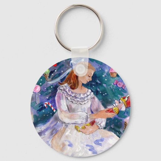 Porte-clés Clara et Nutcracker (Recto)