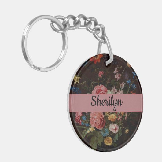 Porte-clés Clara Peeters : Un bouquet de fleurs - (Devant gauche)