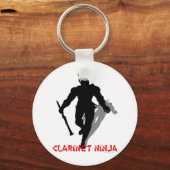 Porte-clés Clarinet Ninja (Recto)