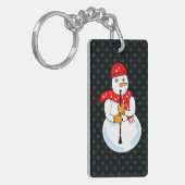 Porte-clés Clarinet Snowman (Devant gauche)