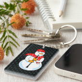 Porte-clés Clarinet Snowman (Devant droit)
