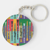 Porte-clés Clarinets à motifs (Dos)