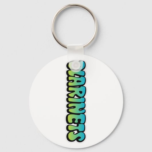 Porte-clés Clarinets vers le bas (Recto)