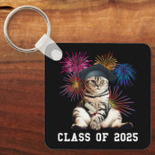 Porte-clés Classe d'Amoureux des chats 2025 (Recto)