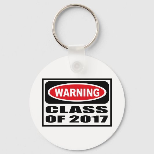 Porte-clés CLASSE D'Avertissement DU Porte - clé 2017 (Recto)