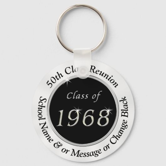 Porte-clés Classe de 1968, 50ème Classe Porte - clés de Réuni (Recto)