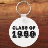 Porte-clés classe de 1980 (Recto)