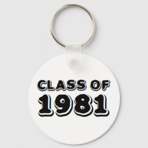 Porte-clés classe de 1981