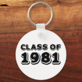 Porte-clés classe de 1981 (Recto)