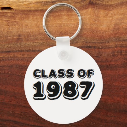 Porte-clés classe de 1987 (Recto)