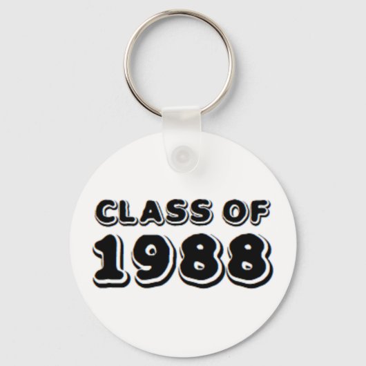 Porte-clés classe de 1988 (Recto)