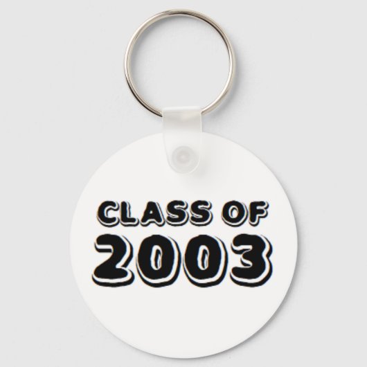 Porte-clés classe de 2003 (Recto)