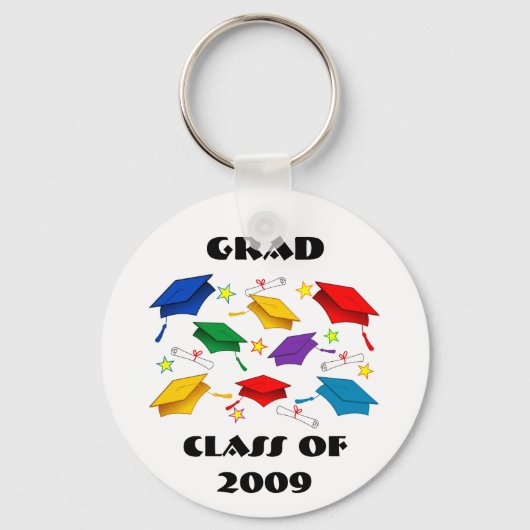 Porte-clés Classe de 2009 Graduation Celebration (Recto)