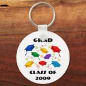 Porte-clés Classe de 2009 Graduation Celebration (Recto)