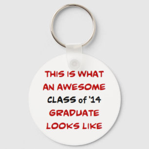 Porte-clés classe de 2014 diplômé, génial