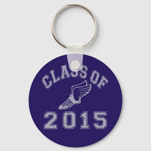 Porte-clés Classe De 2015 Track & Field - Grey 2 (Recto)
