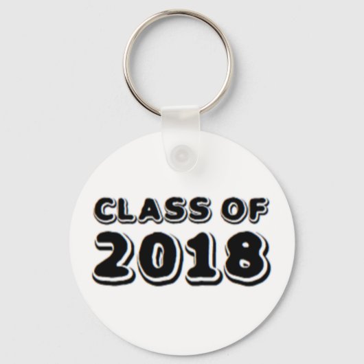 Porte-clés classe de 2018 (Recto)