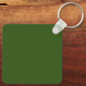 Porte-clés Classe de 2021 Forest Green Graduate Graduate (Verso)