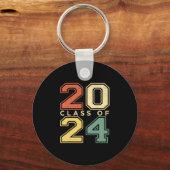 Porte-clés Classe De 2024 Premier Jour D'Études (Verso)