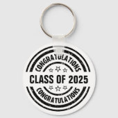 Porte-clés Classe de 2025 Graduation (Recto)