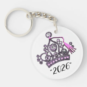 Porte-clés  « Classe de 2026 » Couronne de princesse
