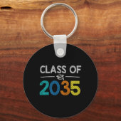 Porte-clés Classe De 2035 Premier Jour D'Enseignement De Grad (Recto)
